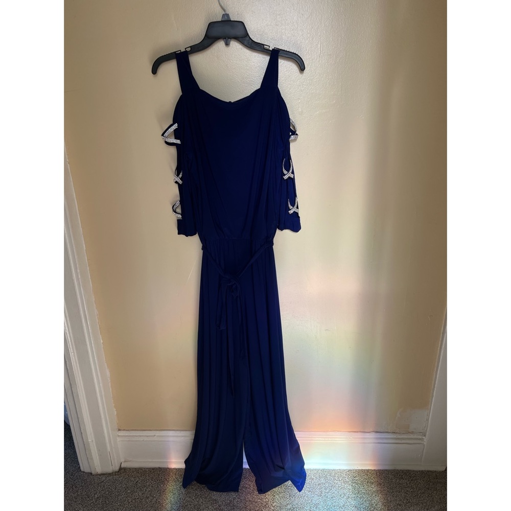 Navy Blue Jumpsuit